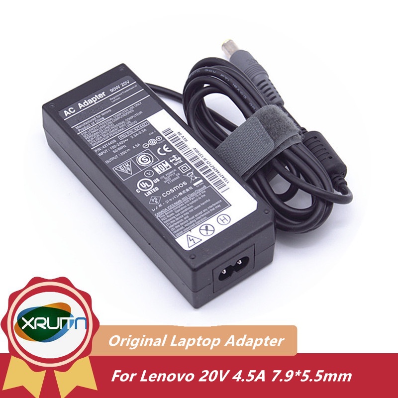 Original 20V 4.5A อะแดปเตอร์ AC แล็ปท็อปสําหรับ Lenovo Thinkpad E420 E430c E545 E425 B480 B490 T420 