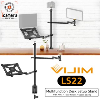 Vijim LS22 Multifunction Desk Setup Stand ขาตั้งแบบติดตั้งโต๊ะ รีวิว, วิดีโอ, Live Stream, E-Sport, ถ่ายภาพ