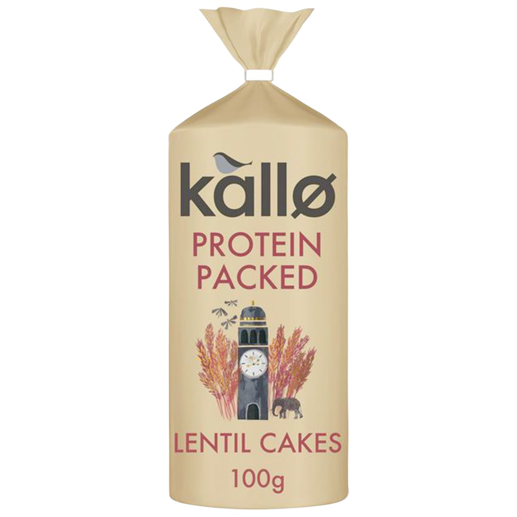 PROTEIN LENTIL CAKE Kallo 100 G.