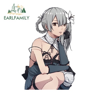 Earlfamily สติกเกอร์ไวนิล NieR Automata 13 ซม. x 8.6 ซม. ป้องกันรอยขีดข่วน สําหรับติดตกแต่งกระจกรถยนต์