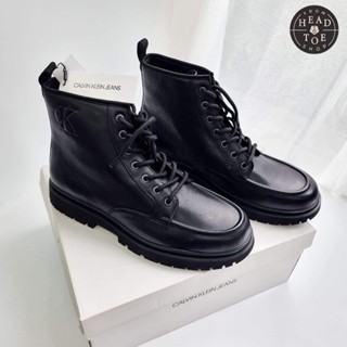 9.15 ลดอีก 540฿ โค้ดshopee[20DDXTRA915] CALVIN KLEIN MEN BOOTS YM00269