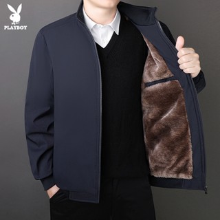 Playboy Winter Thickened New Casual Sports Fashion Jacket Business Coat