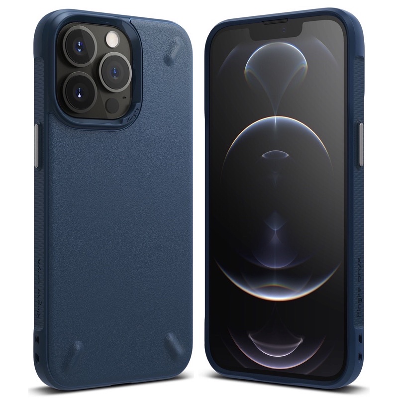Ringke Onyx เคสโทรศัพท์มือถือ [แท้ 100%] สำหรับ iPhone 13 Pro Max / Navy [มือสองสภาพ 95%]  แถมสายคล้องมือถือ