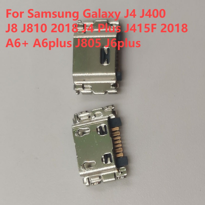 แท่นชาร์จ Usb สําหรับ Samsung Galaxy J4 J400 J8 J810 2018 J4 Plus J415F 2018 A6+ A6plus J805 J6plus 