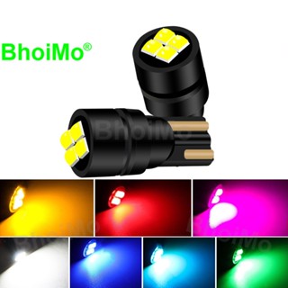 Bhoimo CANBUS T10 W5W 194 ไฟ Led 4SMD 3030 168 ดวง สําหรับติดป้ายทะเบียนรถยนต์ รถจักรยานยนต์ DC12V