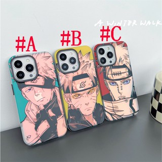 เคสแข็ง สำหรับ ไอโฟน iPhone 14 Pro Max iPhone 13 Pro Max iPhone 12 Pro Max iPhone 11 Cartoon UZUMAKI NARUTO นารูโตะ &amp; PAIN &amp; คาคาชิ KAKASHI Hard Case