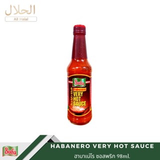 💥HOT💥HABANERO VERY HOT SAUCE  พริกอาบาเนโร 98ml. (SAFA)