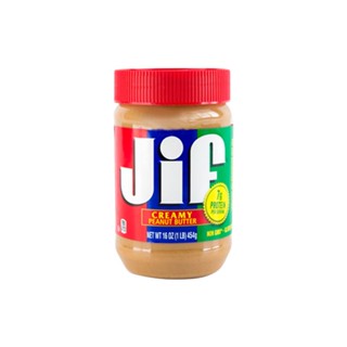 [ราคาพิเศษ] จิฟ เนยถั่วบดละเอียด 454 กรัม - Jif Creamy Peanut Butter 454 g