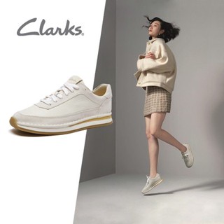 Clarks ประเภทชายและหญิง Arganรองเท้าฝึกอบรม CraftRun Lace