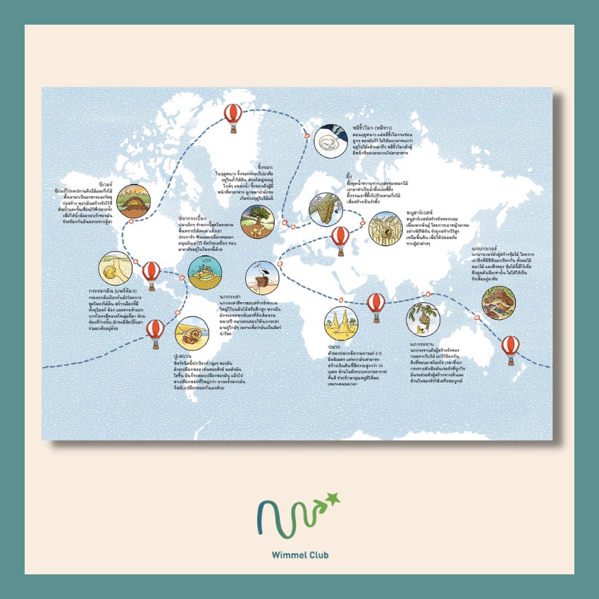 Wimmel Club หนังสือวิมเมล บีเวอร์หาทางกลับบ้าน (นิทานปกแข็ง) - รูปที่ 6