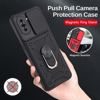 Hauwei Nova10pro เคสโทรศัพท์มือถือ กันกระแทก พร้อมแหวนแม่เหล็กตั้งโทรศัพท์ สําหรับ Huawei Nova 10 Pro 10pro 4G 6.67 นิ้ว