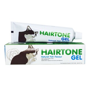 HAIRTONE GEL อาหารเสริมวิตามินและไขมัน (ช่วยระบายก้อนขน) สุนัขและแมว 70 กรัม