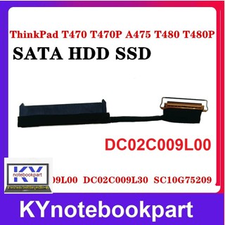 SATA Hard Drive Cable SSD HDD Cable Lenovo ThinkPad T470 T470P A475 T480 T480P DC02C009L00