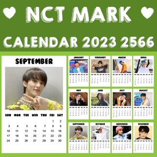 ❗พร้อมส่ง❗ 💚 ปฏิทิน NCT MARK 2566 2023 ขนาด 2x3 นิ้ว 💚