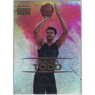 [UPPER DECK] 2021 SKYBOX Metal Universe Isaiah Todd Single Card