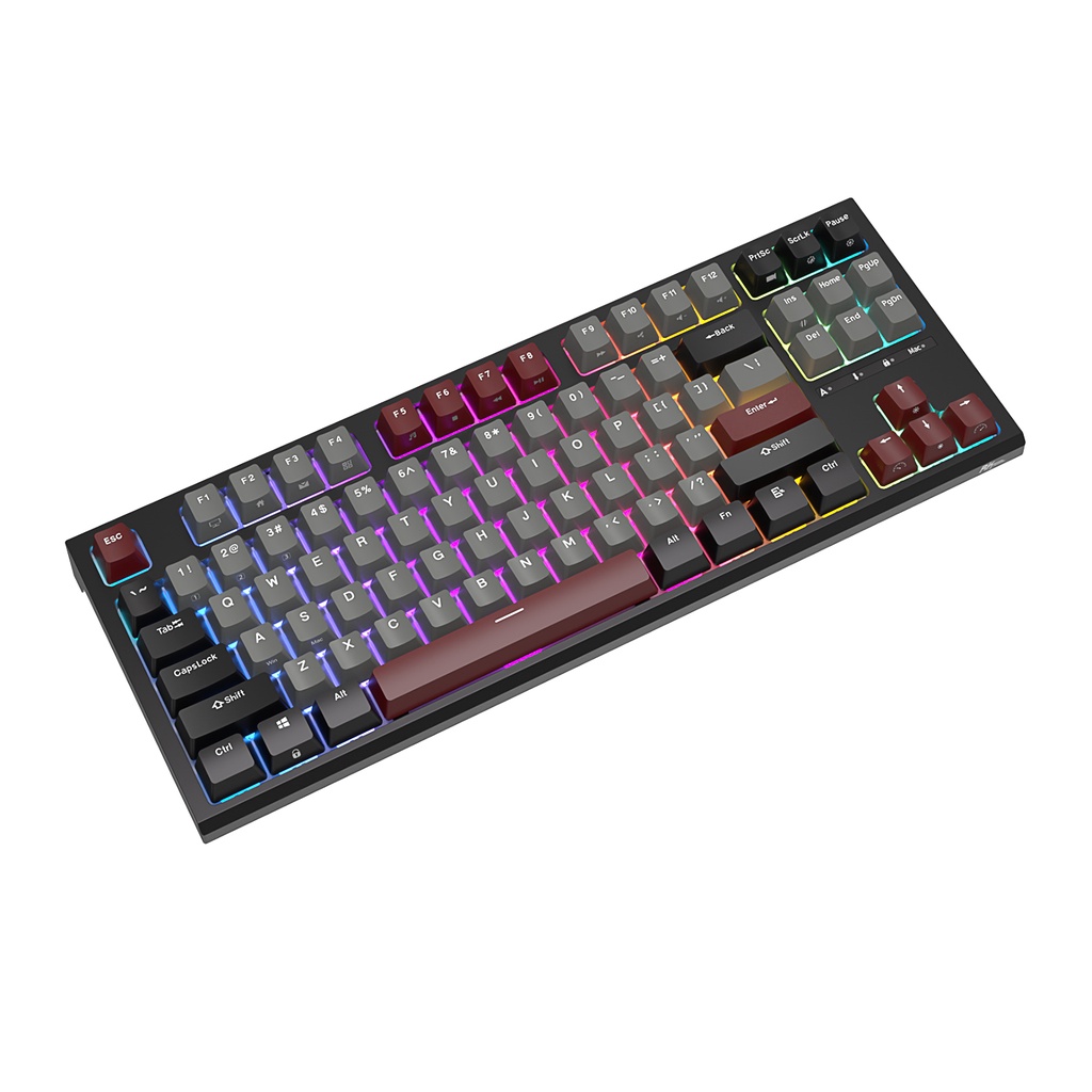 ใหม่ Royal Kludge RK R87 คีย์บอร์ดเล่นเกม แบบใช้สาย 87 คีย์