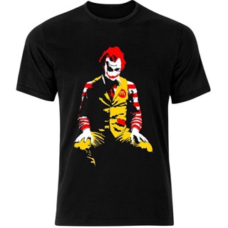 [COD] เสื้อยืดแขนสั้น พิมพ์ลาย Joker Banksy Parody Heath Ledger Ac15 พลัสไซซ์ สําหรับผู้ชาย เหมาะเป็นขอ