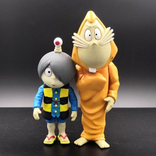 **ของแท้ ขายคู่** GeGeGe no Kitaro คิทาโร่ คุณพ่อลูกตา และ ปีศาจหนู งานซอฟต์จากค่าย Pilot Ace