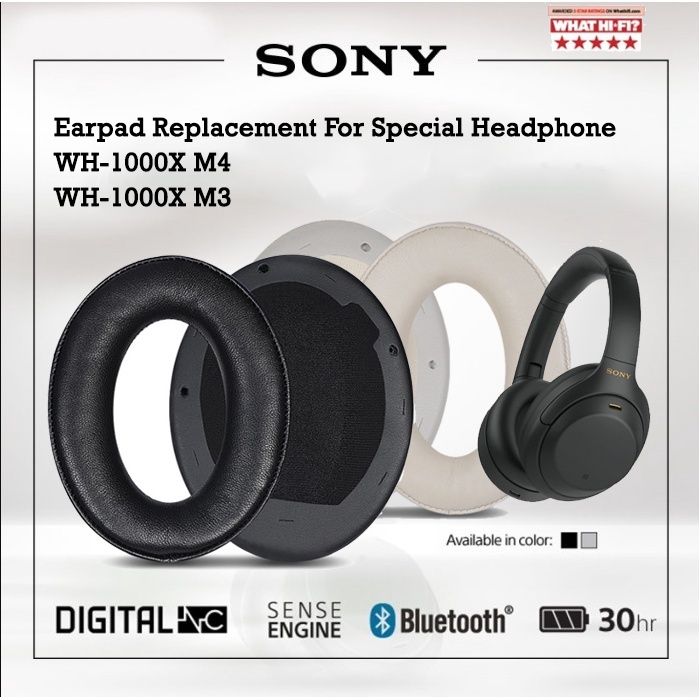 แผ่นโฟมครอบหูฟัง แบบเปลี่ยน สําหรับ Sony WH1000XM3 WH1000XM4 WH1000 XM3 XM4