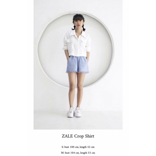 Eunoia Zale Shirt เสื้อเชิ้ตผู้หญิง Size M