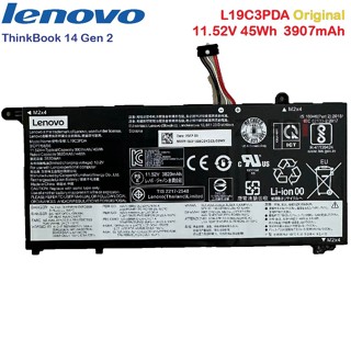 (ส่งฟรี ประกัน 1 ปี) Lenovo แบตเตอรี่ Battery Lenovo ThinkBook 14 Gen 2 15 Gen 2 FRU TP1415 L19C3PDA ของแท้