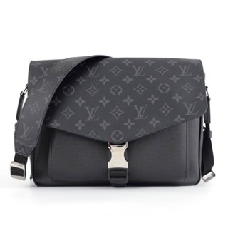 LV messenger bag graphite