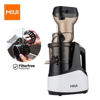 MIUI Slow Juicer 7LV Screw Cold Press Extractor FilterFree Easy Wash Electric Fruit Juicer Machine Large Caliber Multi-Color