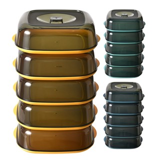 5 Tier Insulation Food Cover Stackable Food Keeper With Dustproof Cover Food Insulated Cabinet Food Storage Container