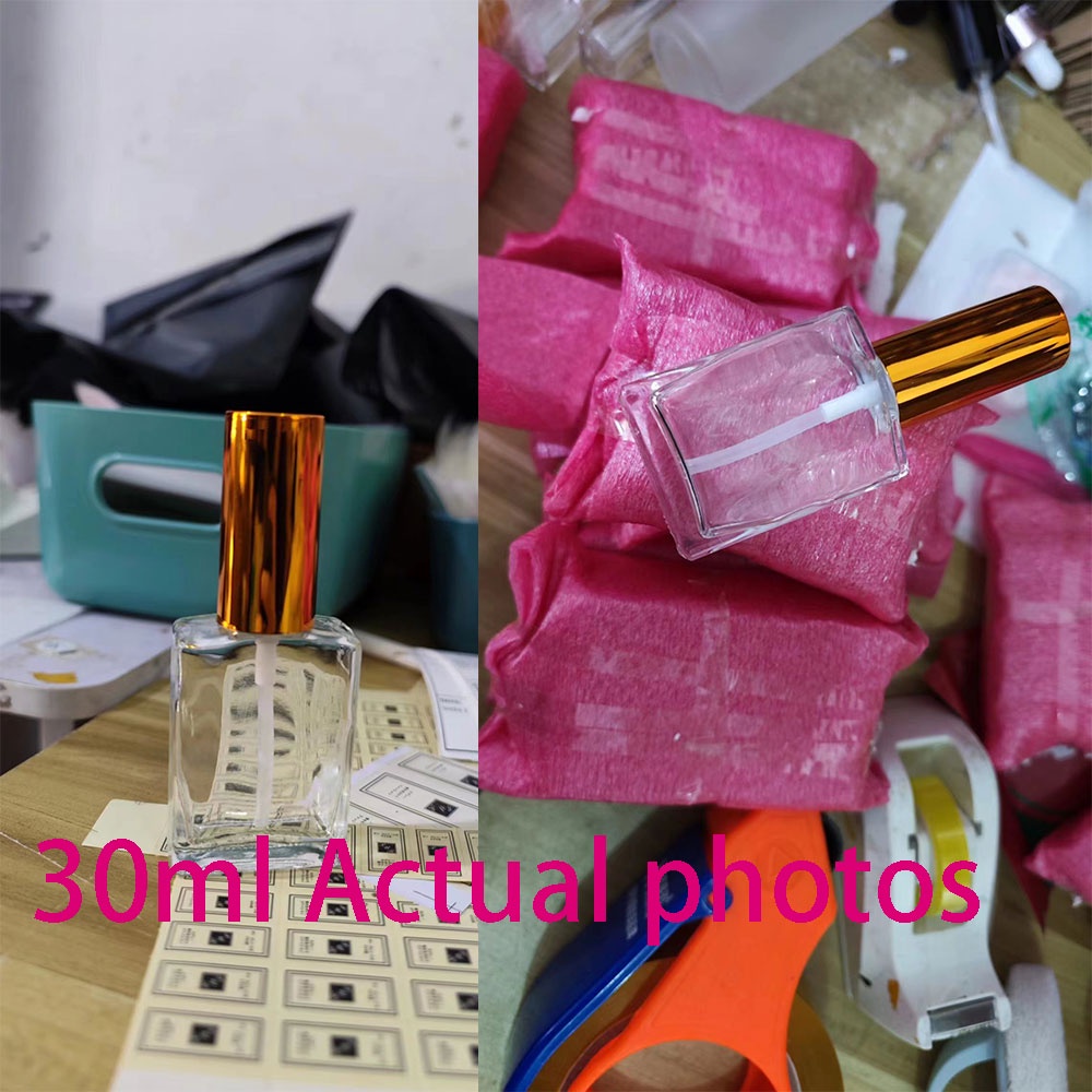 ขวดสเปรย์น้ําหอมแอลกอฮอล์ แบบใส ขนาดใหญ่ 10 มล. 15 มล. 30 มล. 50 มล. 100 มล.