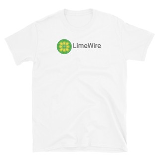 เสื้อยืด พิมพ์ลาย Limewire แฟชั่นฤดูร้อน สําหรับผู้ชาย