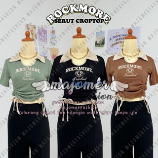 คุณผู้หญิง ® | Rockmore เสื้อครอปท็อป แบบผูกเชือก CROPTOP