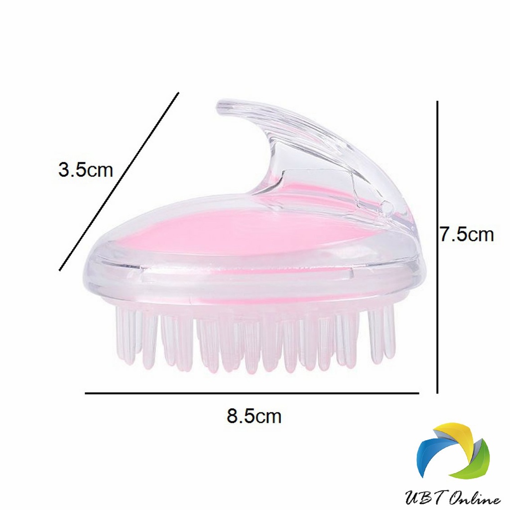 UBT หวีสระผม ขจัดรังแค หวีซิลิโคนสระผม  Comb Wash your hair ราคา ถูกที่สุด ดีลบีเคเค แกลเลอรีภาพที่ 9
