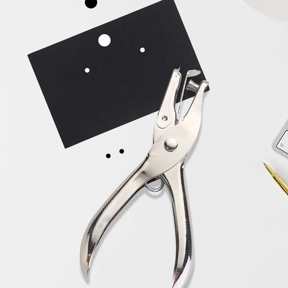 เครื่องเจาะรูกลวง เส้นผ่าศูนย์กลางรูขุมขน แบบโลหะ ขนาด 3 มม. 6 มม. สําหรับตัดกระดาษ เครื่องประดับ สมุดภาพ DIY