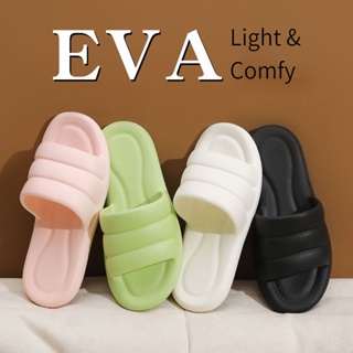 ใหม่ รองเท้าแตะชายหาด EVA ลําลอง กันลื่น สีแคนดี้ สไตล์เกาหลี พลัสไซซ์ 36 37 38 39 40 41 2023