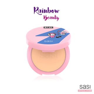 sasi BT21 Shining Star Smooth Matte Foundation Powder 8.5g. ศศิ ชายนิ่ง สตาร์ สมูท แมท ฟาวน์เดชั่น พาวเดอร์ แป้งพัฟ