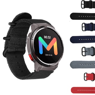 สาย Mibro watch gs สายรัด สายนาฬิกา สายไนลอนถัก สำหรับนาฬิกาอัฉริยะ mibro watch t1 นาฬิกาอัฉริยะ สายรัดข้อมือกีฬา