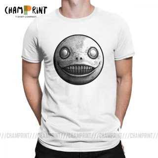 ✙☑Weathered Emil Mens T Shirts  Game NieR Automata 2B YoRHa Novelty Tees O Neck T-Shirt 100% Cotton Birth