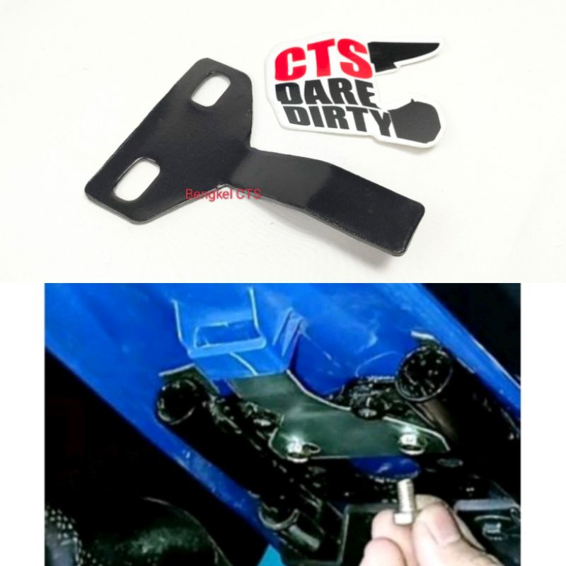แผ่นบังโคลนหลัง WR 155 Yamaha WR155 บังโคลน ขายึดล่าง