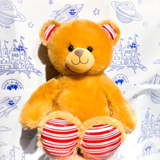 ตุ๊กตาบิ้วอะแบร์ รุ่นคริสมาส Peppermint Stripe ⭐️Build A Bear⭐️ สินค้ามือสองนำเข้าจากอเมริกา🇺🇸