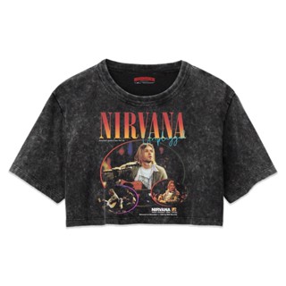 Nirvana เสื้อครอป ถอดปลั๊กได้ 90S