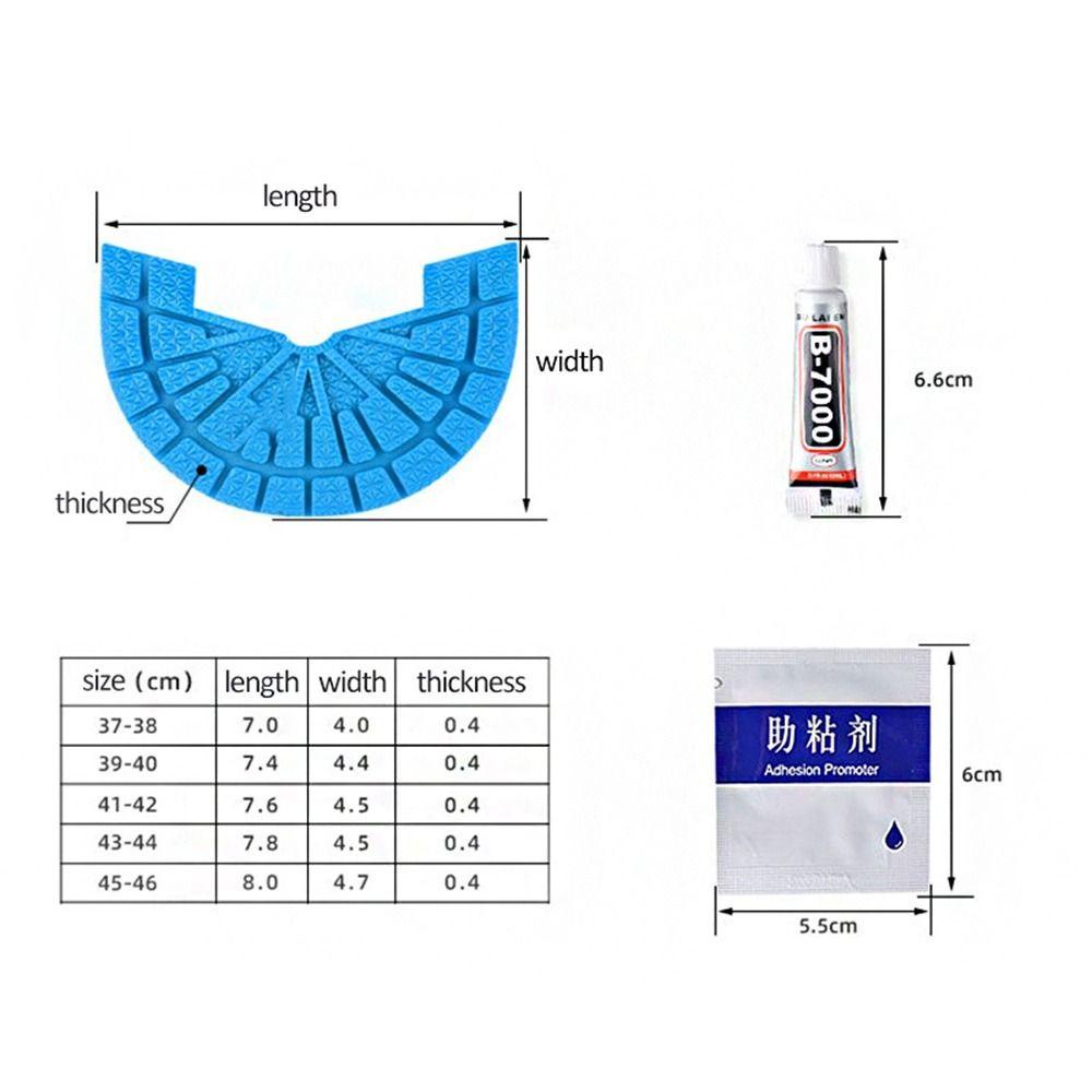 Weekw Heel Outsoles Pad ผู้หญิงสะดวกทนต่อการสึกหรอ Anti Skid รองเท้าผ้าใบส้นรองเท้ายางรองเท้าส้นสูง Sole ฟิล์มป้องกัน Soles Protector สติกเกอร์
