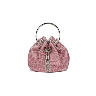 SHU PREMIUM ROUND DAIMONDS BAG - PINK กระเป๋า