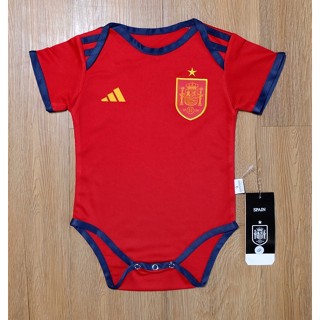 ชุดบอลเด็ก แรกเกิด ทารก AAA สเปน Spain 2022/23 Baby Kit (พร้อมส่ง)