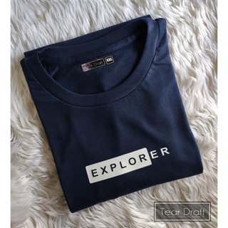 EXPLORER Statement shirt for women and men Printed Tshirt/Unisex