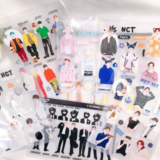 (พร้อมส่ง) สติกเกอร์ nct wayv nct127 nctdream sticker เอ็นซีที เด็กดรีม เวย์วี