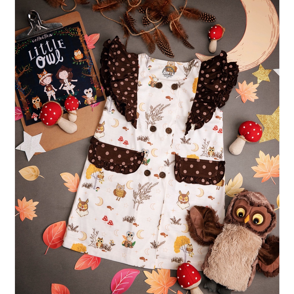 "พร้อมส่ง" Dress Coat ชุดเดรสเด็กผู้หญิง 1-7 ปี