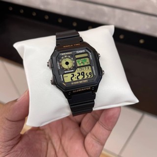 🎁CASIO STANDARD AE-1200WH-1B ของแท้ 100% พร้อมส่ง ประกัน1ปี