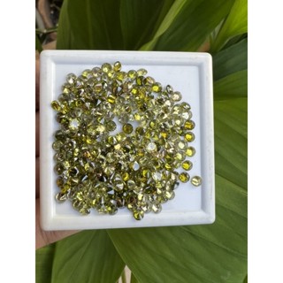 CZ Diamond premium olive round 1.00mm- 3.50mm(100pcs)