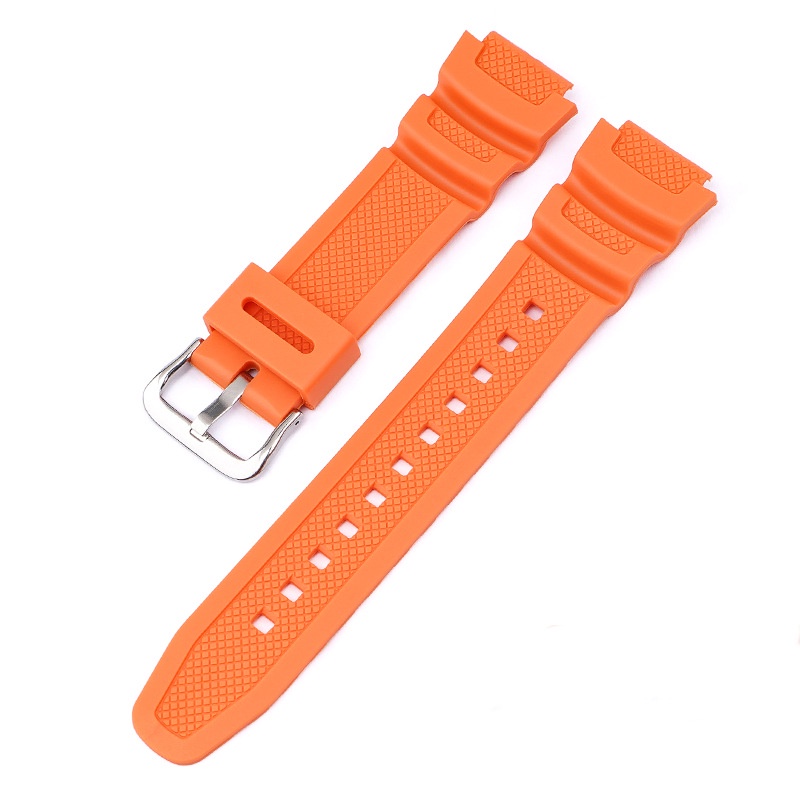 สายนาฬิกาข้อมือยางซิลิโคน สําหรับ Casio G-Shock AQ-S810W AQ-S800W AE-1000W SGW-400H 300H 500H W-735H W-216H 18 มม.