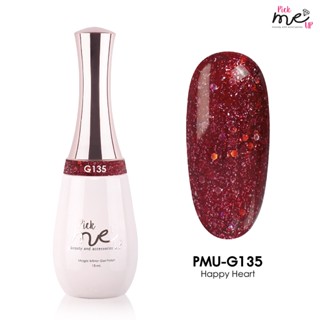 สีเจลทาเล็บ Pick Me Up G135 Happy Heart 15ml.